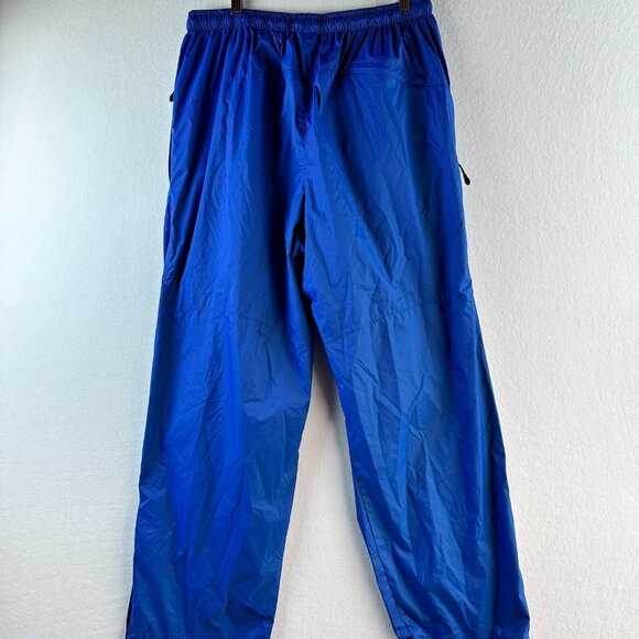 Nike NFL On Field Mens Pants XL Blue Storm Fit Nylon Waterproof Training Zip Leg - Picture 12 of 12
